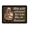 Café Viereck Café Viereck Bitte nicht schubsen Bier Patch