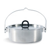 Tatonka Tatonka Camp Set Regular | Stainless Steel Cooking Set Pot, Pan, Bowl