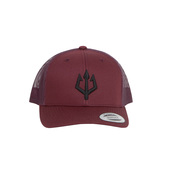 Black Trident Urban Trucker Cap