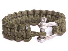 Mandrill Outdoor Paracord náramek s D-kroužkem