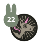 STEINADLER Unicorn Patch round
