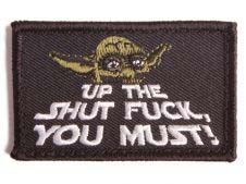 Café Viereck Yoda Patch